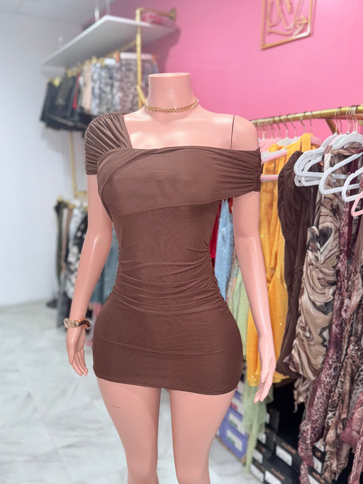 Sonia One Shoulder Dress