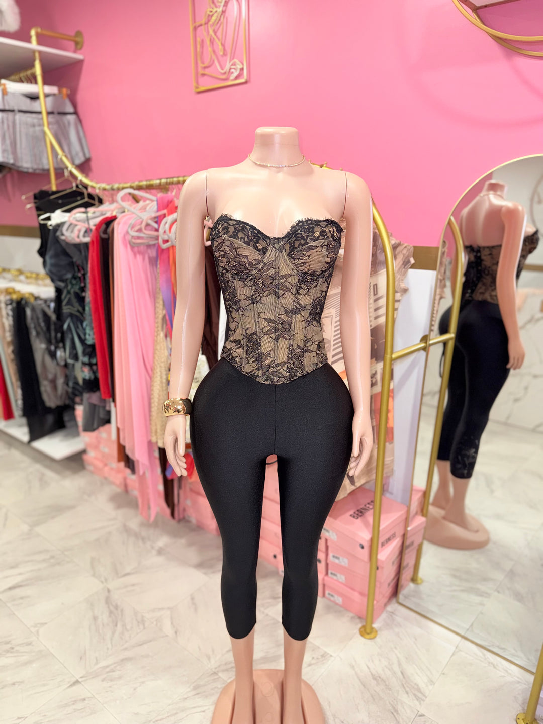 Bella Lace Corset Top