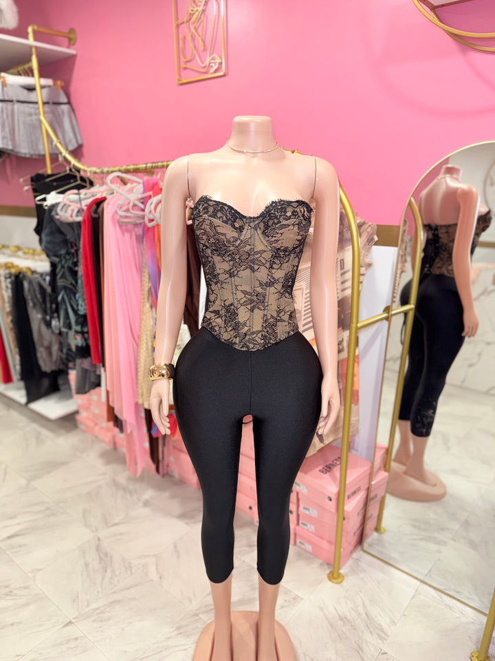 Bella Lace Corset Top