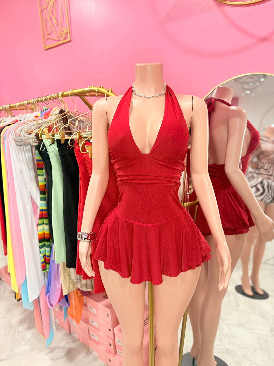 Lisa Halter Mini Dress