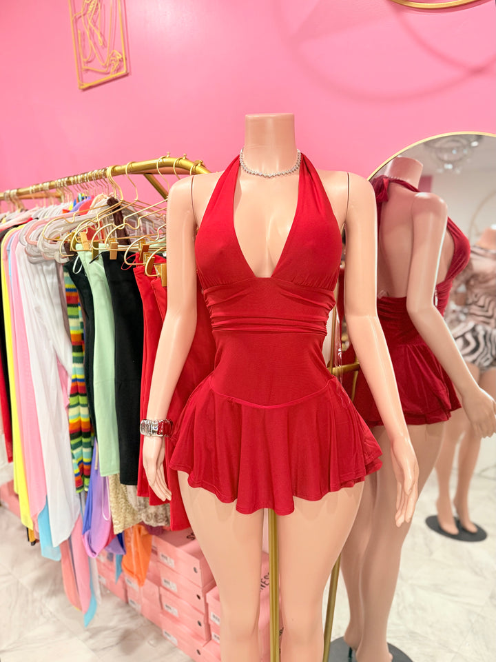 Lisa Halter Mini Dress