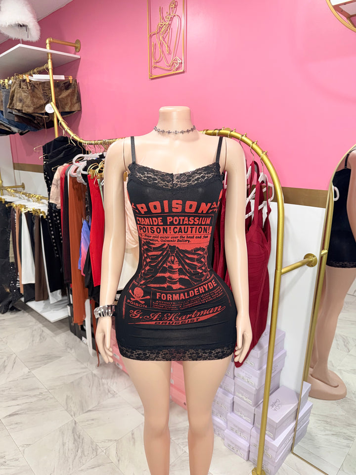 Caution! Mini Dress