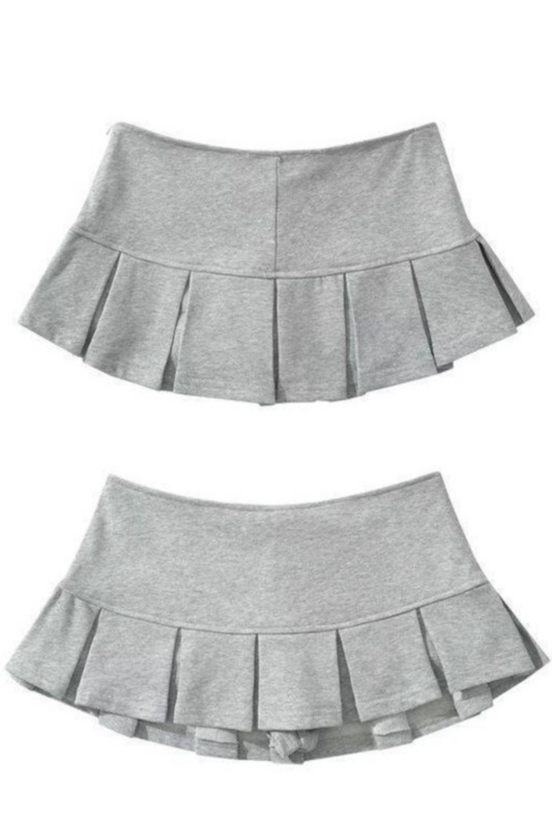 Pleated Mini Skirt