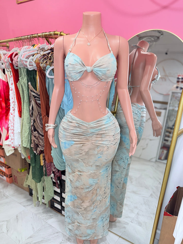 Laina Maxi Skirt Set