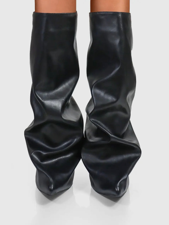 Stiletto Slouch Boots