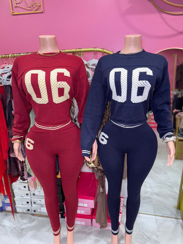 #06 Sweater Pants Set