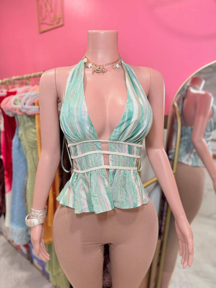Ocean Breeze Halter Top