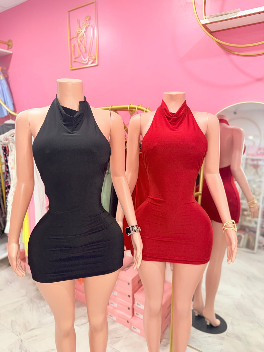 Yani Halter Mini Dress