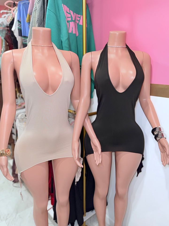 Nova Halter Mini Dress