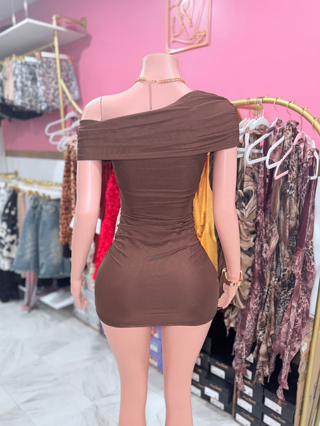 Sonia One Shoulder Dress