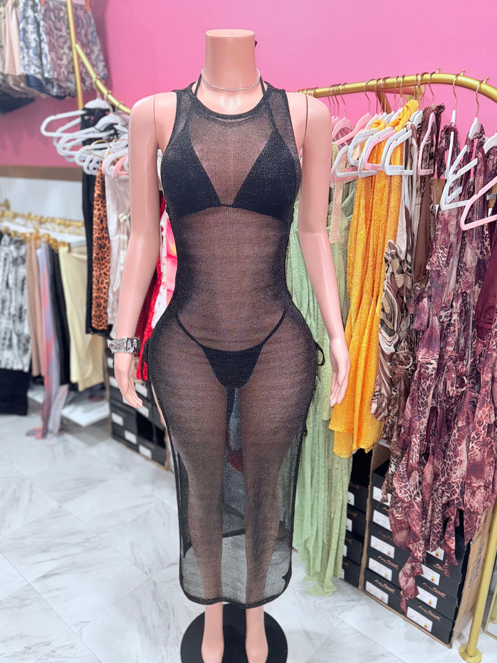 Side Open Coverup Dress (cover up only)