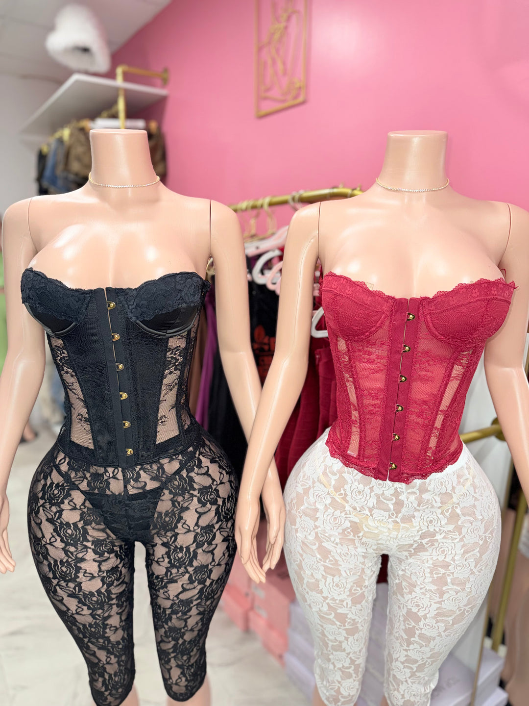 Lace Corset Top