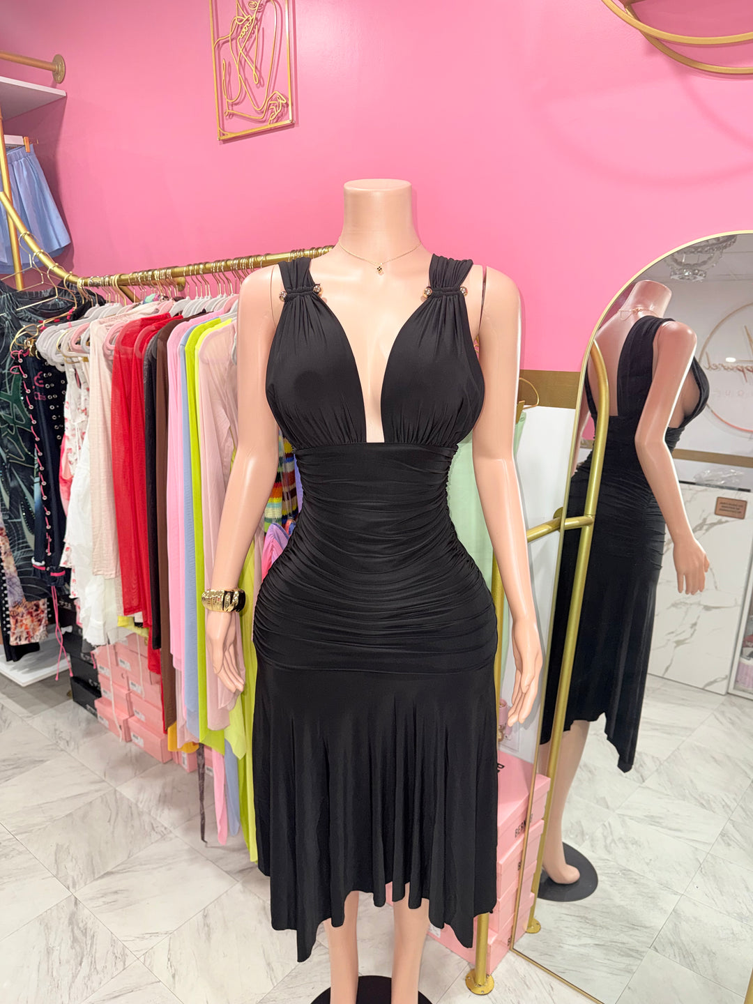 Sultry Midi Dress