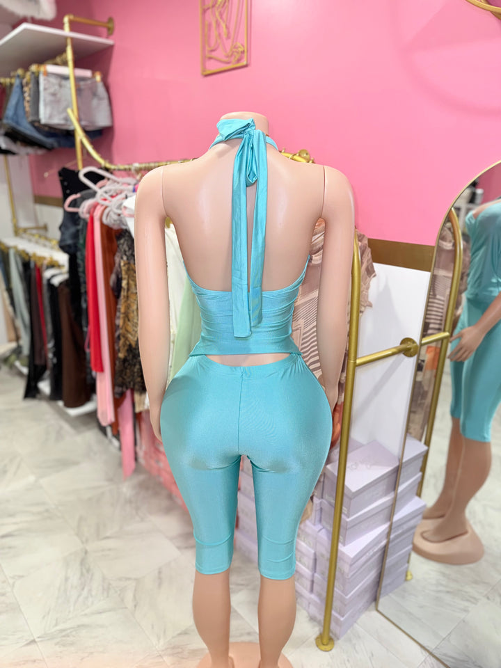 Celeste Capri Pants Set