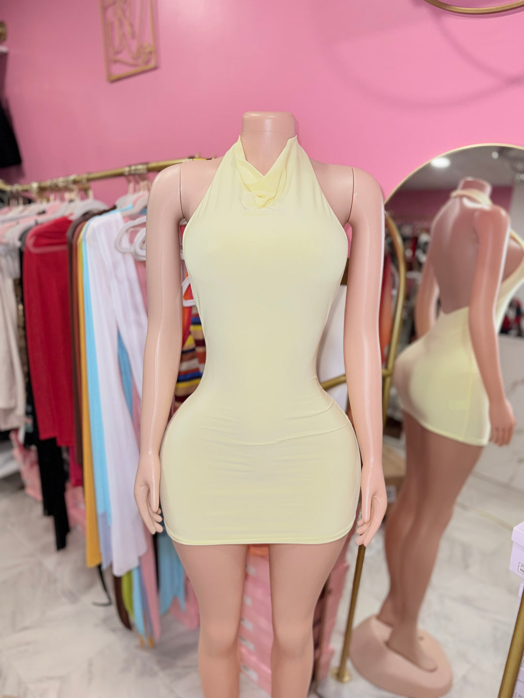 Yani Halter Mini Dress