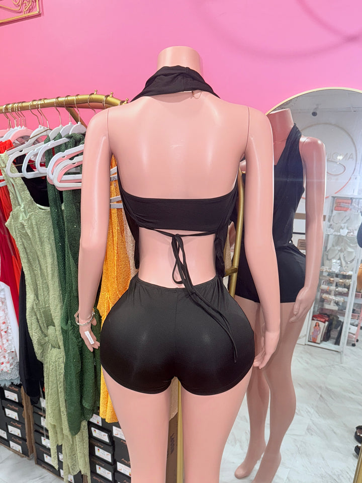 Noa Cowl Neck Romper