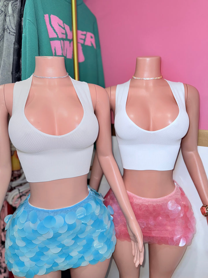 Basic Ribbed Crop Top