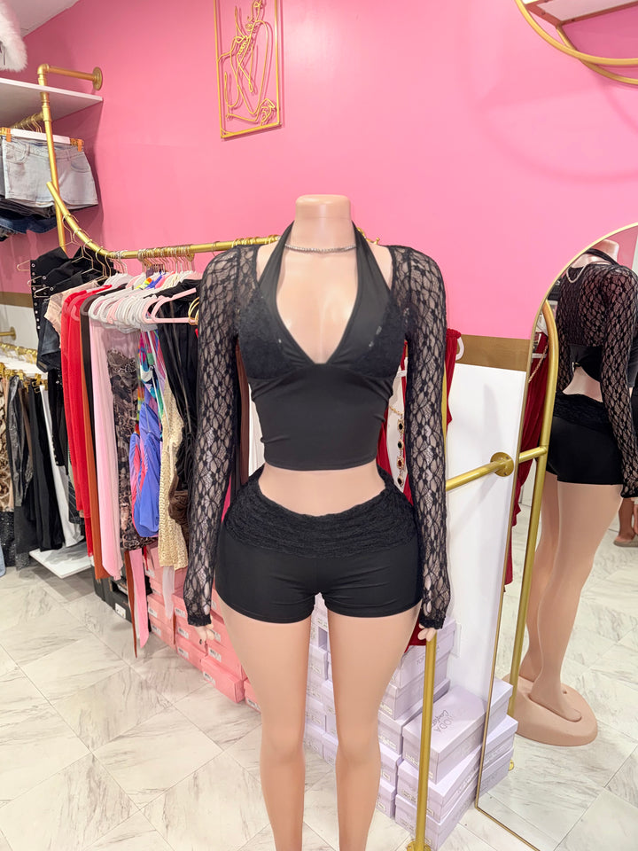Minx Lace Short Set