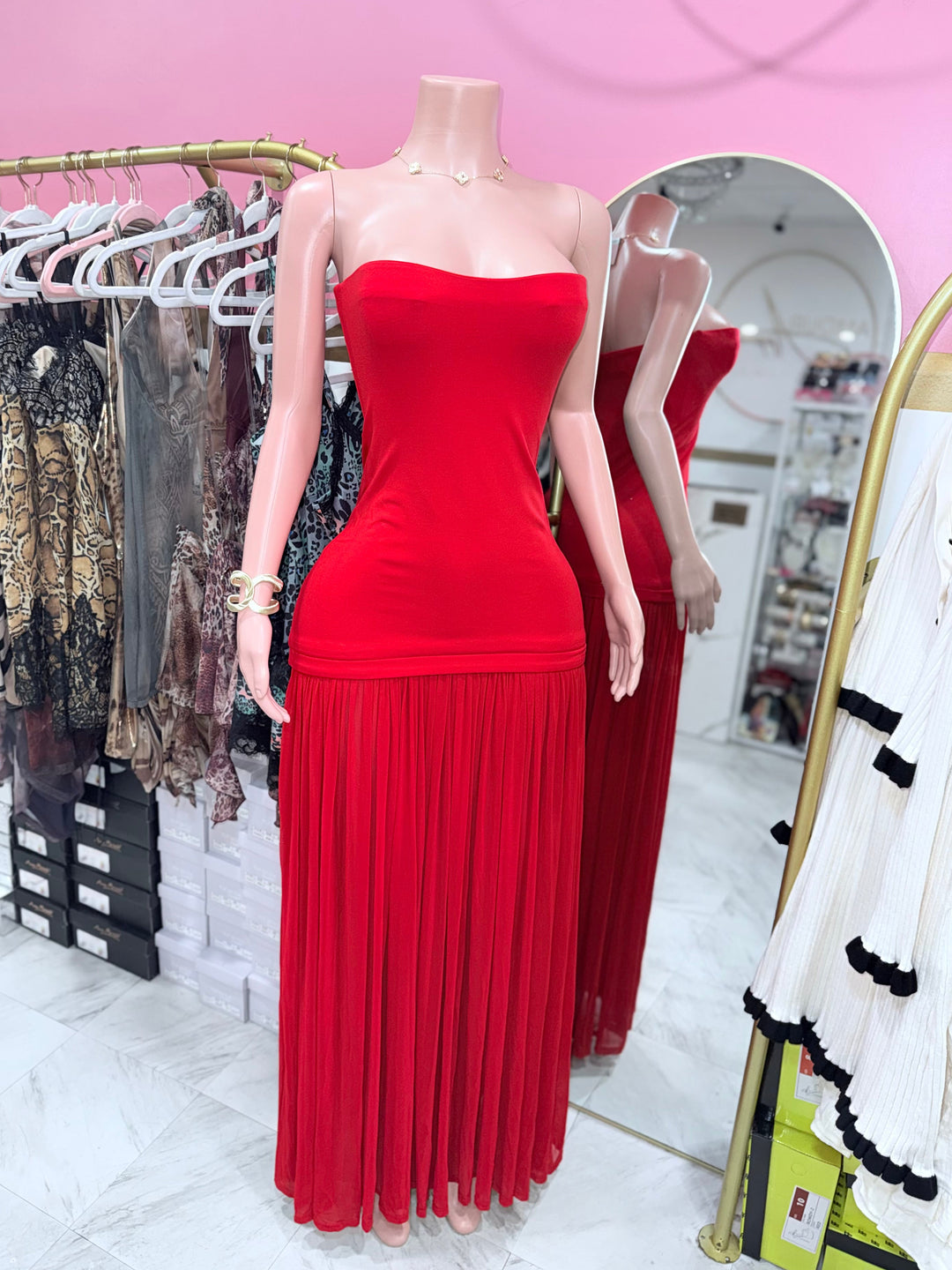 Leila Bodycon Tube Dress