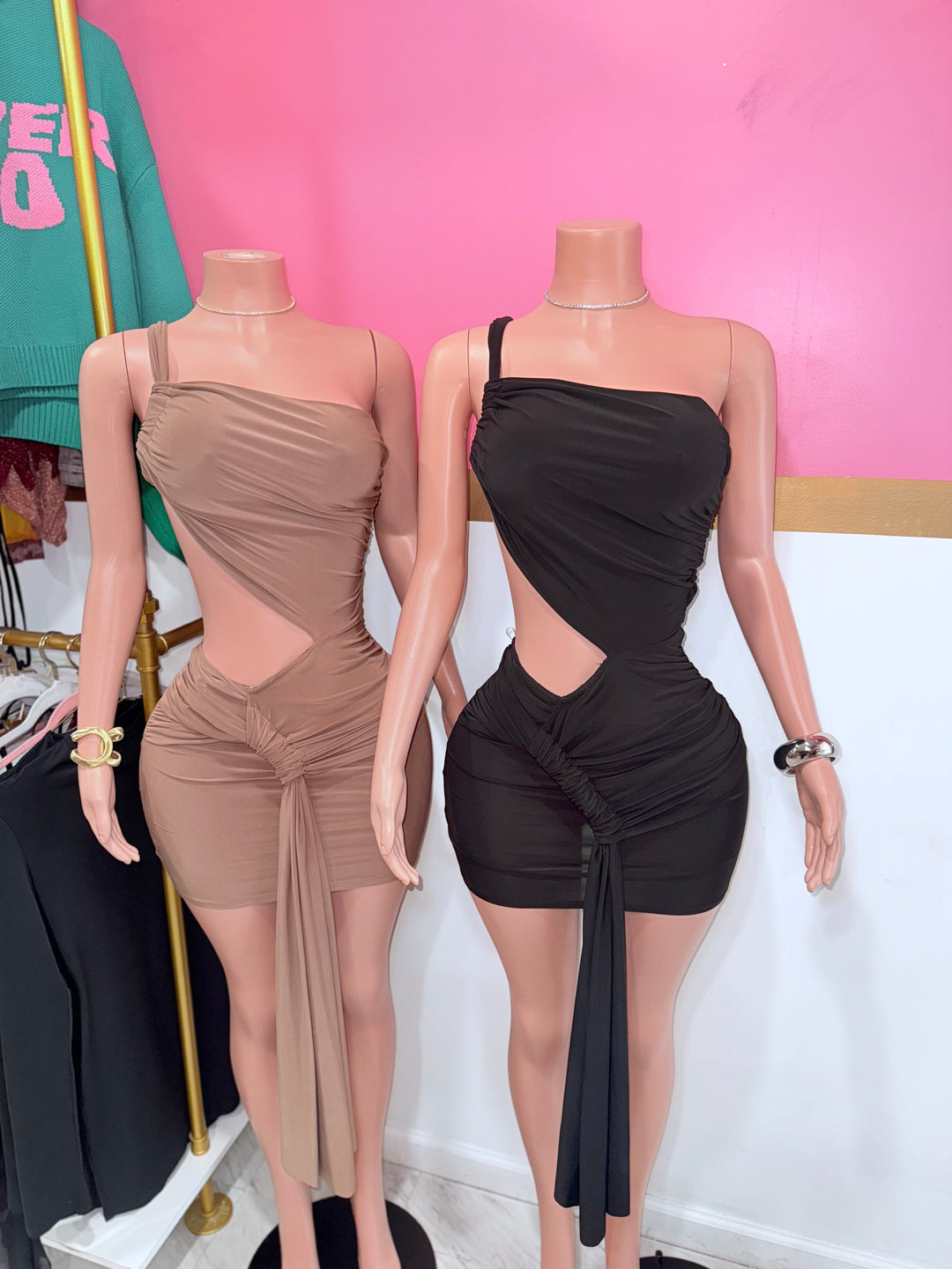 Elsie One Shoulder Mini Dress