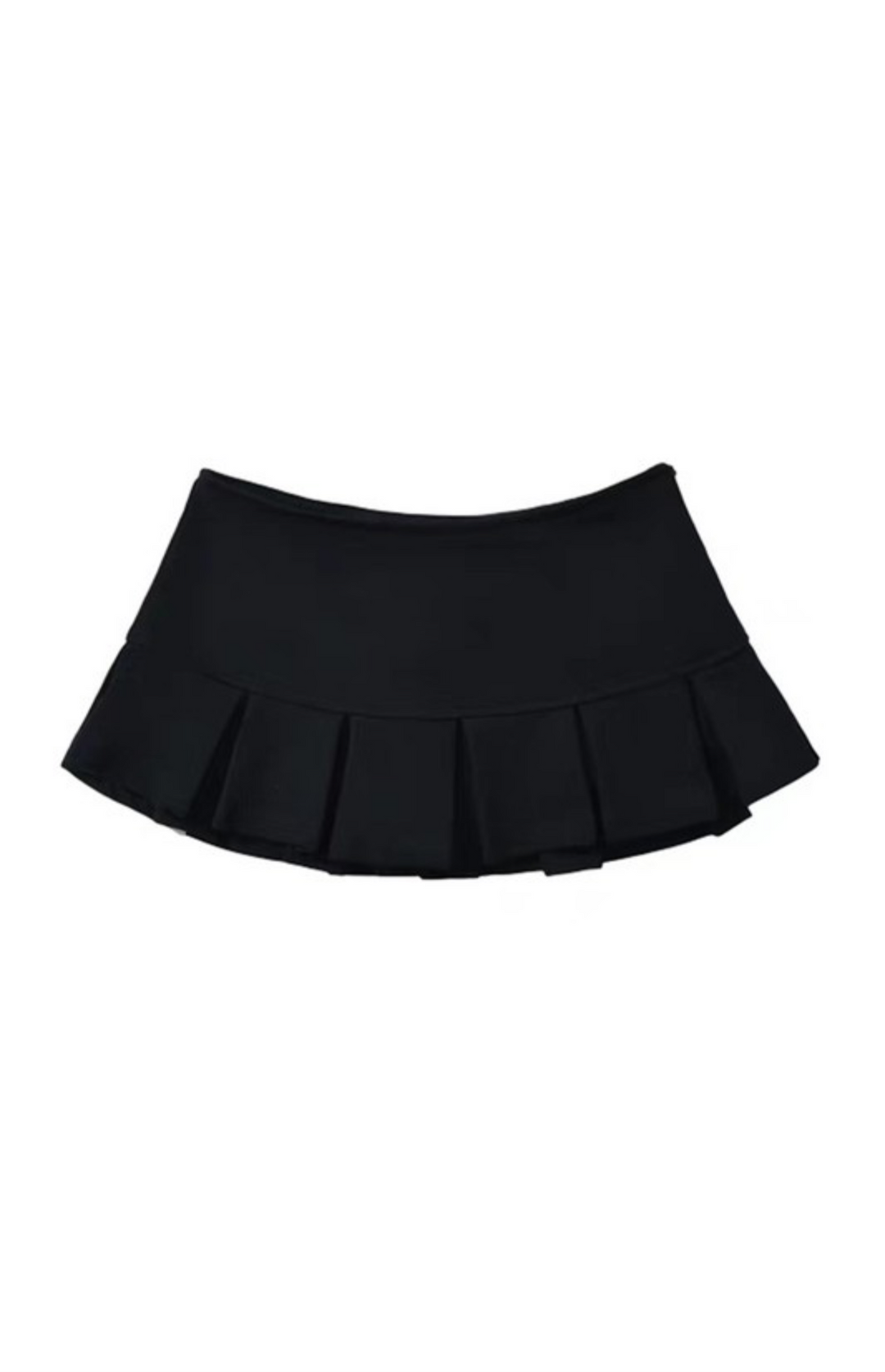 Pleated Mini Skirt