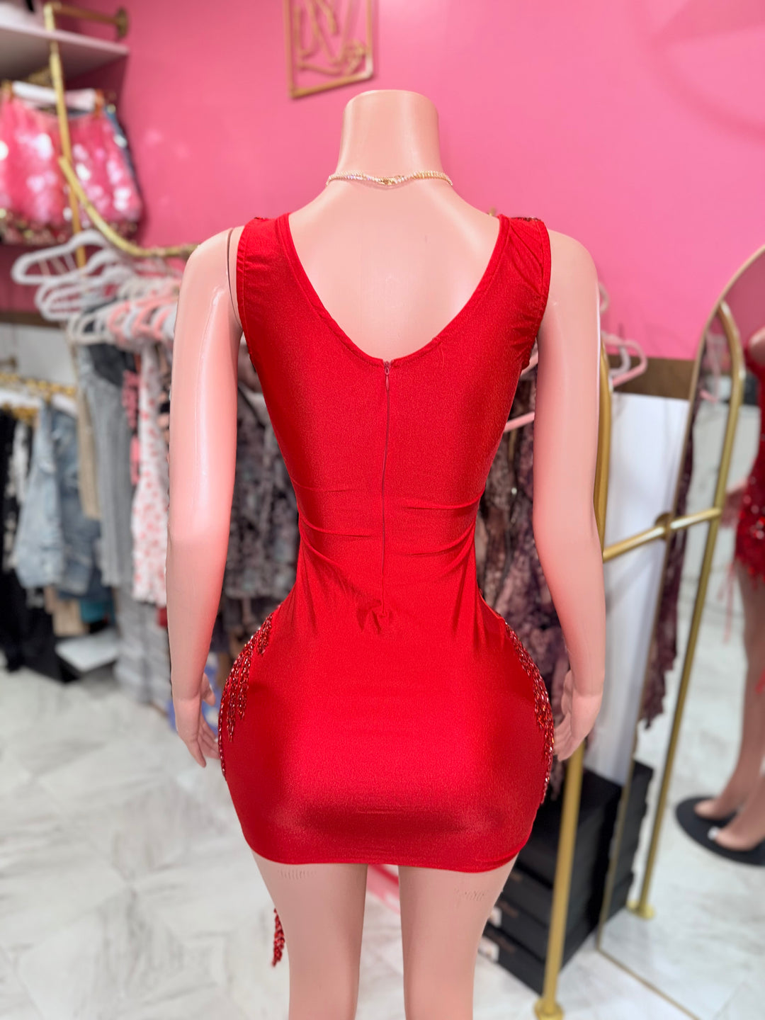 Diva Glam Mini Dress