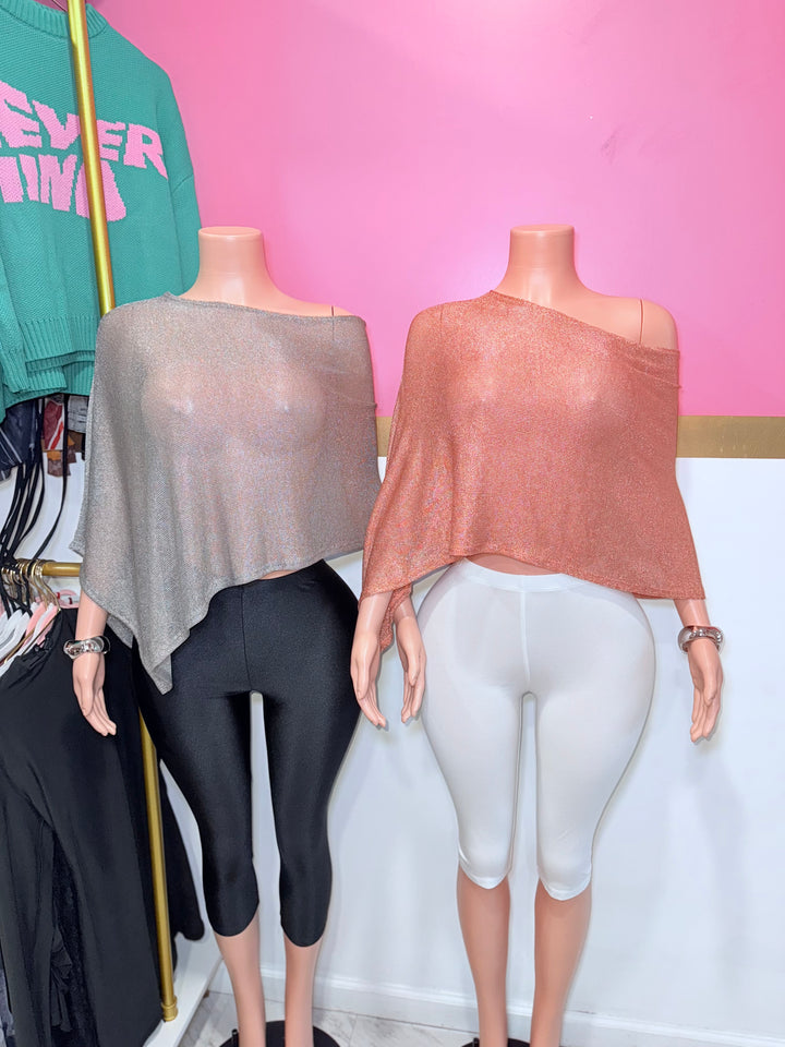 Shimmer Off Shoulder Top 2.0