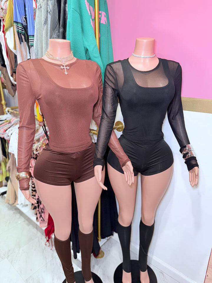 Akira Mesh Short Set