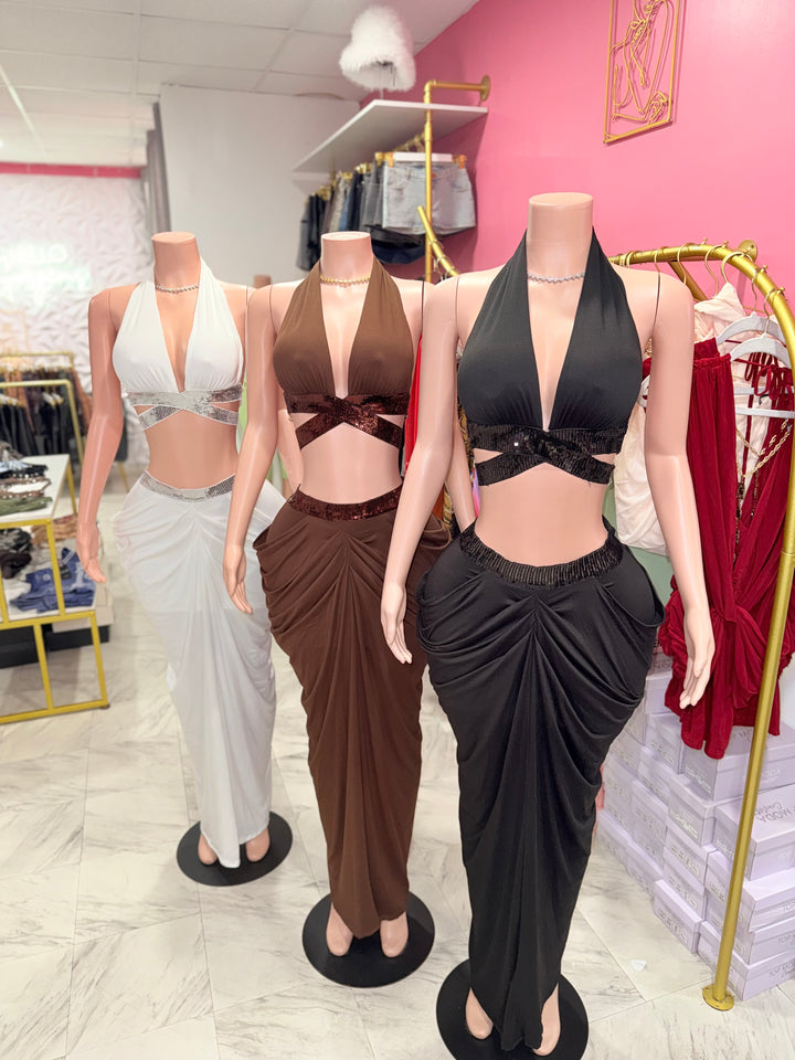 Naia Maxi Skirt Set