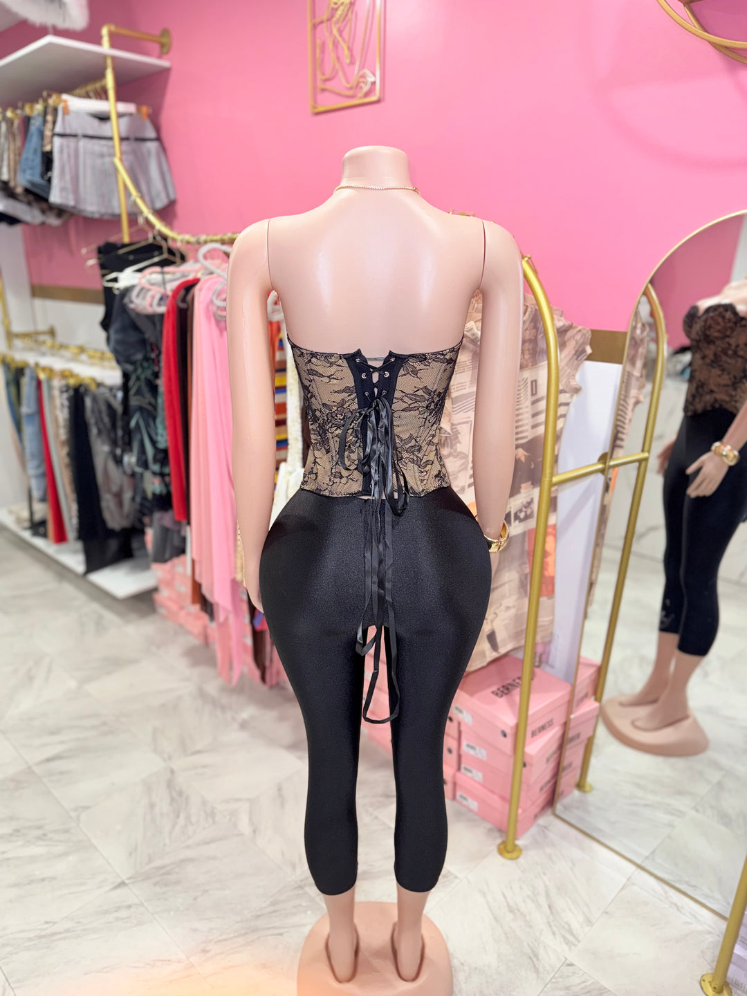 Bella Lace Corset Top