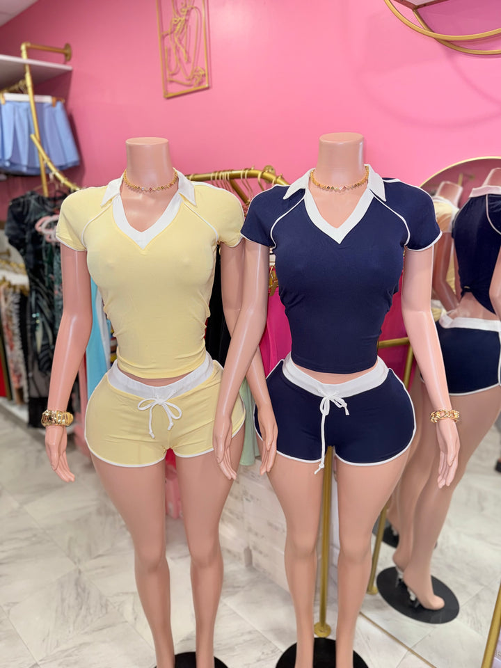 Polo Short Set