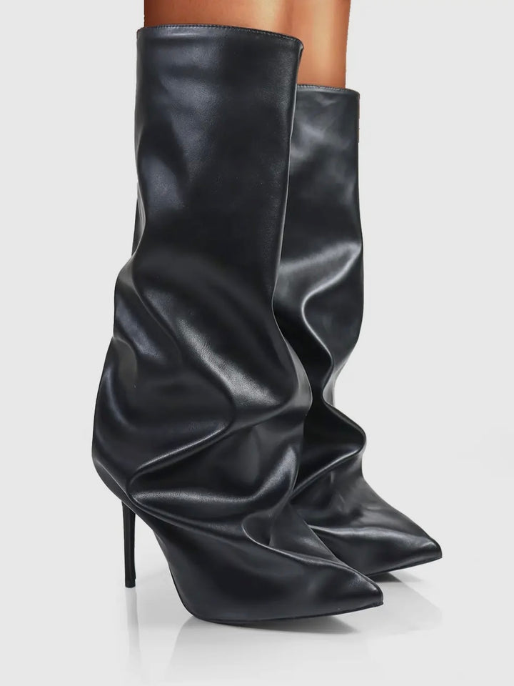 Stiletto Slouch Boots