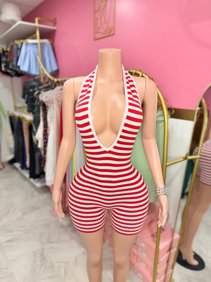 Summer Body Striped Romper