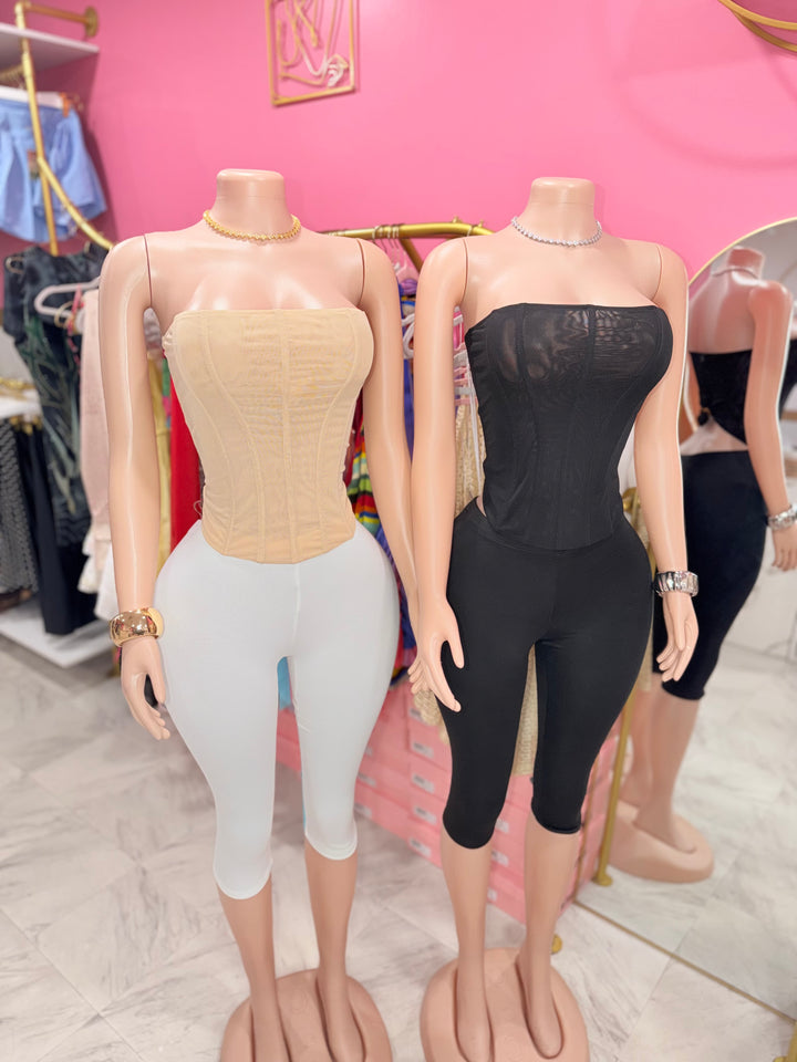 Ciara Mesh Corset