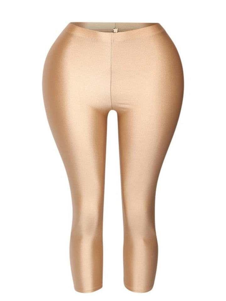 Nylon Capri Leggings