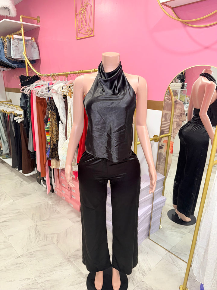 Liliana Satin Pants Set