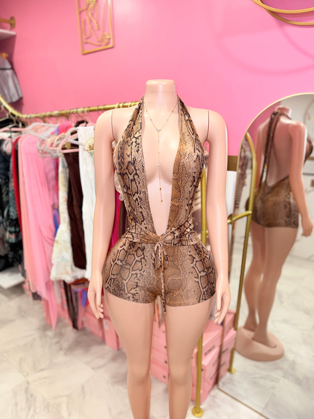 Venom Bodycon Romper