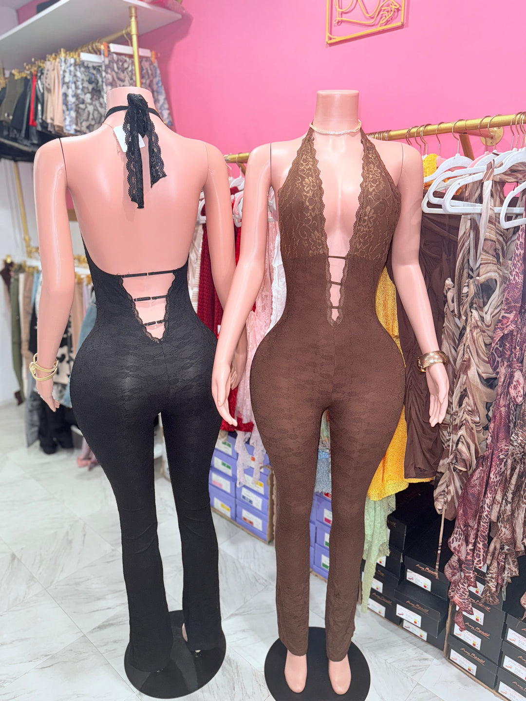 Miami Nights Halter Jumpsuit
