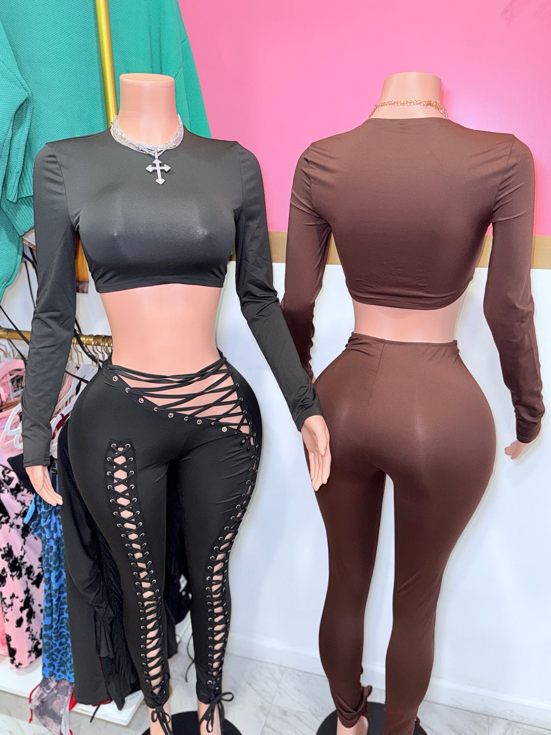 Crossover Long Sleeve Set