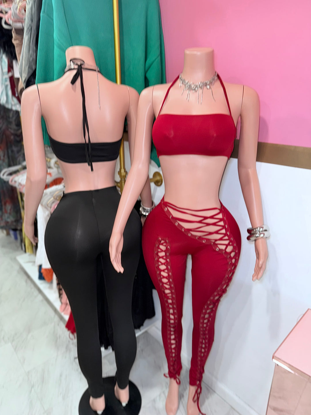 Crossover Pants Set
