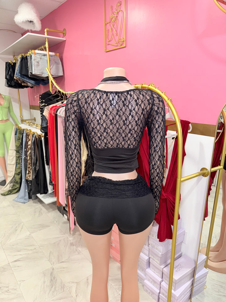 Minx Lace Short Set