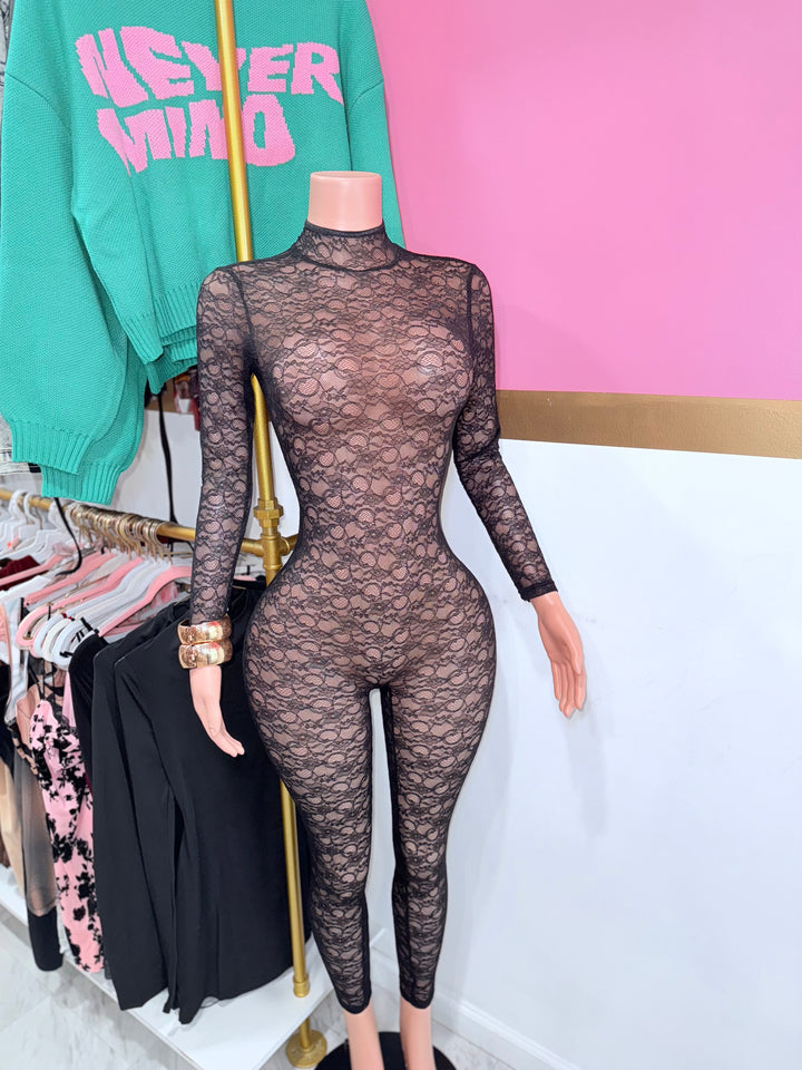 Dahlia Lace Jumpsuit