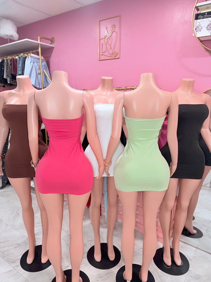 Basic Bodycon Tube Dress