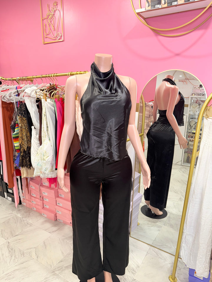 Liliana Satin Pants Set