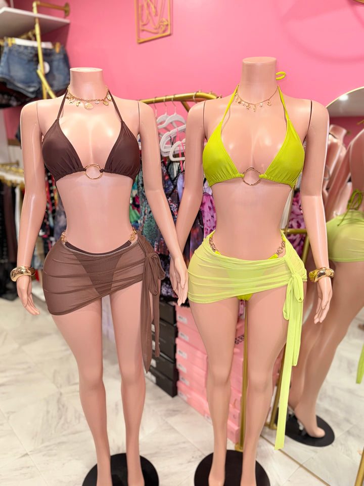 Jai 3pc Bikini Set