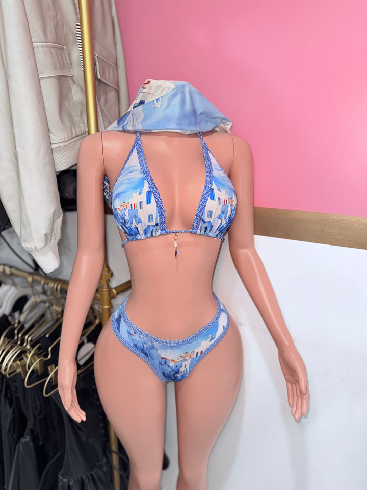 Santorini 3Pc Swim Suit