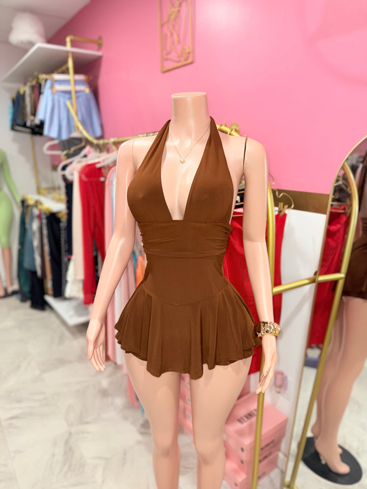 Lisa Halter Mini Dress