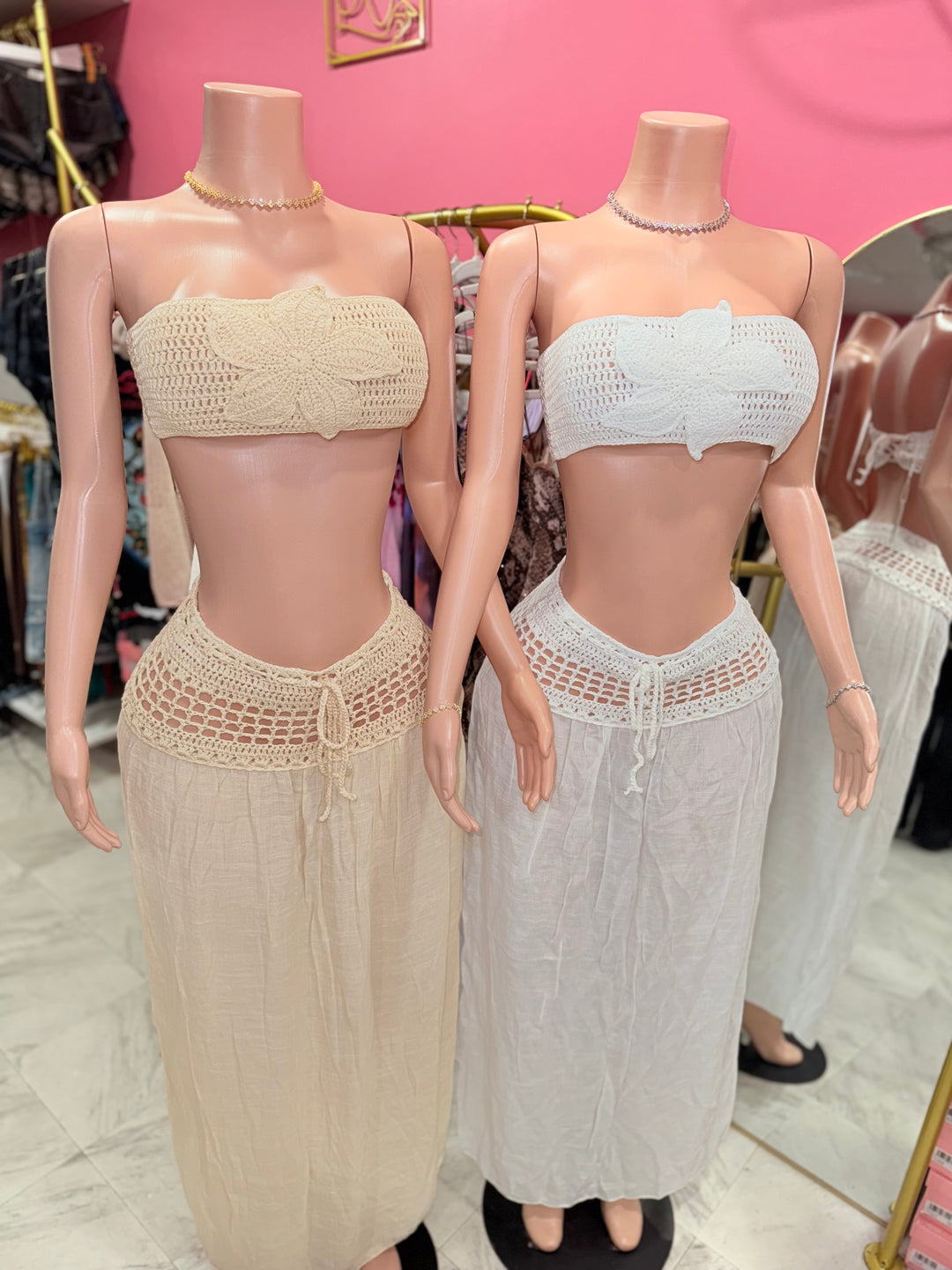 Curaçao Knit Skirt Set