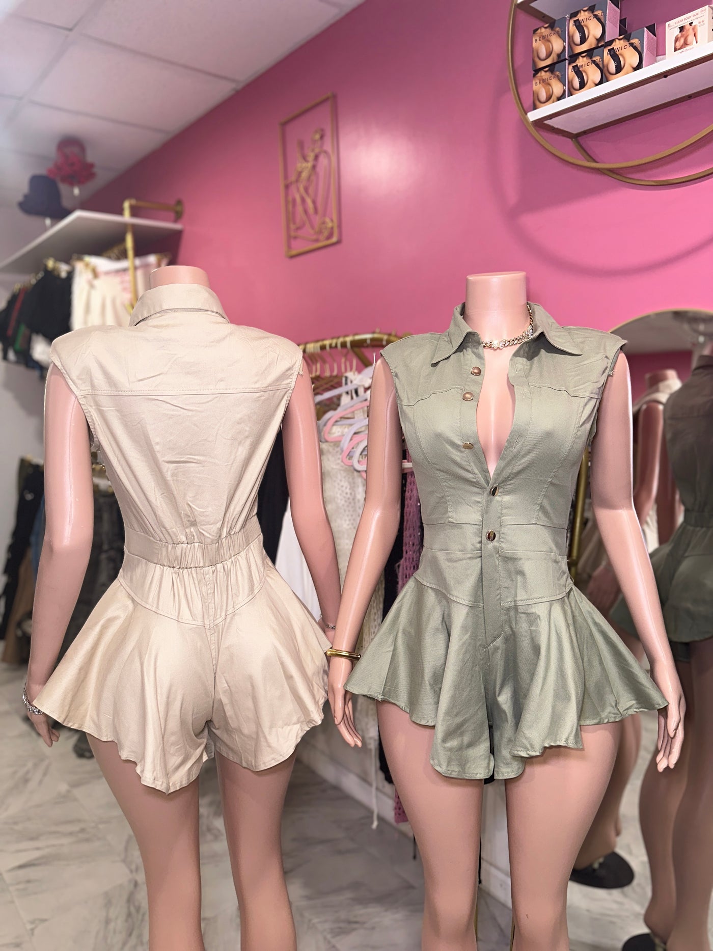 Sasha Flared Romper