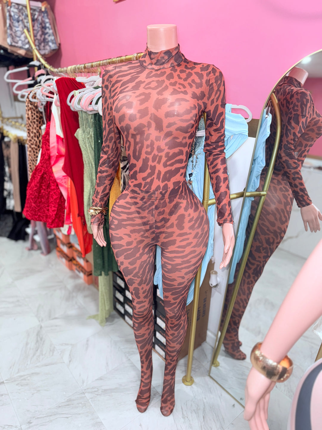 Wild Mesh Pants Set